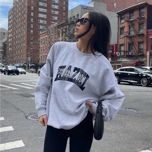 Hazel Boutique Plaid Crew